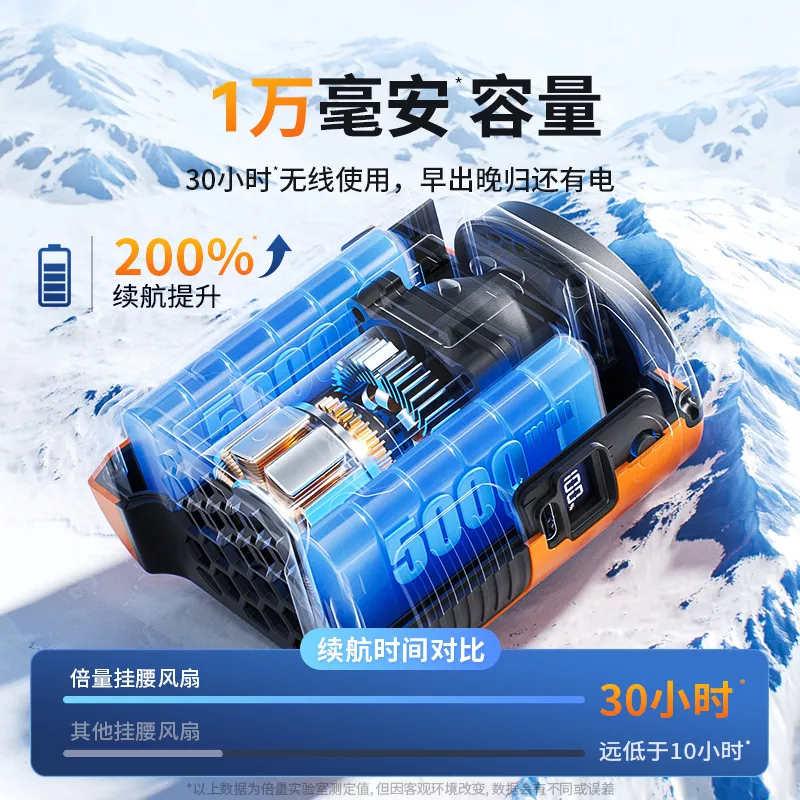 倍量  K50挂腰风扇